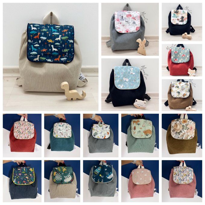 Sac à dos des tout petits - 16 modèles disponibles